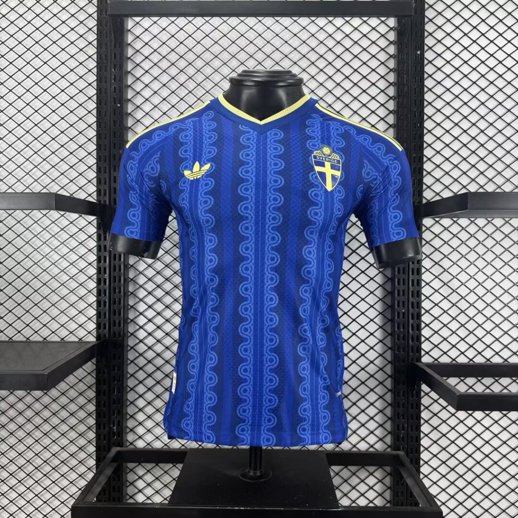 Suecia 2026 FIFA World Cup Camiseta visitante versión jugador
