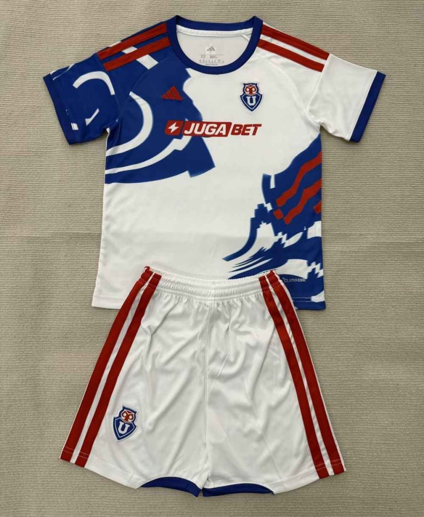 niños Universidad de Chile 2026-27 Visitante Kit