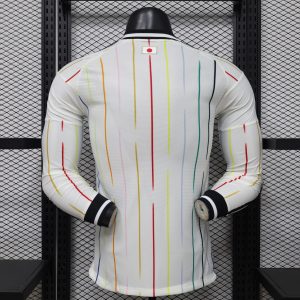 Japón 2026 FIFA World Cup Camiseta visitante versión jugador de manga larga