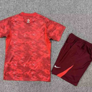 niños Polonia 2026 FIFA World Cup Visitante Kit