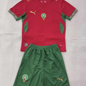 niños Marruecos 2026 FIFA World Cup Local Kit