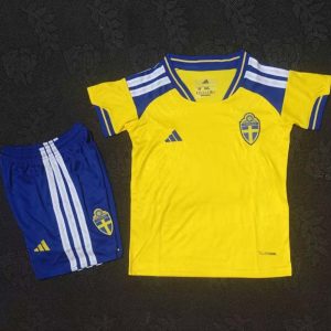 niños Suecia 2026 FIFA World Cup Local Kit