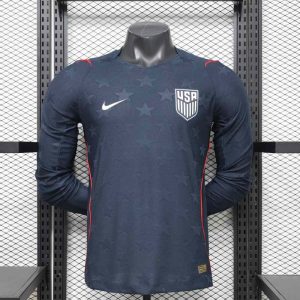 Estados Unidos 2026 FIFA World Cup Camiseta visitante versión jugador de manga larga